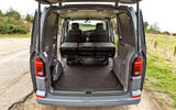 21 Volkswagen Transporter 2022 road test review boot