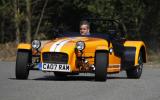 Caterham Seven Supersport hard cornering