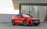 Audi E-tron Sportback 2020 road test review - static Audi E-tron Sportback 2020 road test review - static
