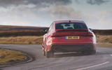 Audi RS7 Sportback 2020 road test review - on the road rear Audi RS7 Sportback 2020 road test review - on the road rear