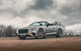 22 Bentley Continental GTC convertible RT 2023 front static