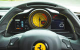 Ferrari 488 Pista 2019 road test review - instruments