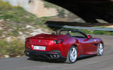 Ferrari Portofino review on the road rear view