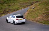 22 Mercedes AMG A45 S RT 2023 rear cornering