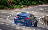 Mercedes-AMG C63 Coupé 2019 road test review - drift rear