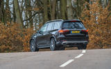 Mercedes-Benz GLS 2020 road test review - cornering rear Mercedes-Benz GLS 2020 road test review - cornering rear