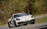 Porsche 718 Cayman GTS 2018 review cornering