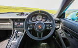 Porsche 911 GT2 RS 2018 road test review dashboard