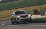 22 Range Rover Evoque RT 2024 front cornering