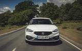 Seat Leon 2020 road test review - on the road nose Seat Leon 2020 road test review - on the road nose