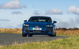 23 Audi S E Tron GT 2024 review front cornering