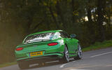23 Bentley Continental GT Speed 2022 road test cornering rear 23 Bentley Continental GT Speed 2022 road test cornering rear