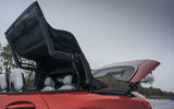 BMW M8 Competition convertible 2020 road test review - roof BMW M8 Competition convertible 2020 road test review - roof