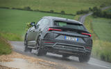 Lamborghini Urus 2019 road test review - on the road rear