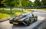 McLaren Speedtail 2020 UK first drive review - static rear