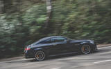Mercedes-AMG C63 Coupé 2019 road test review - on the road side