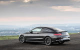 Mercedes-AMG C43 Coupe 2018 road test review static rear