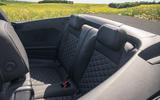 Volkswagen T-Roc Cabriolet 2020 road test review - rear seats