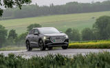 24 Audi Q4 E tron 2021 RT hero on road front