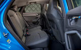 Audi RS Q3 Sportback 2020 road test review - rear seats