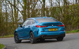BMW 2 Series Gran Coupe 2020 road test review - cornering rear