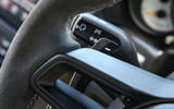 Porsche 911 GT2 RS 2018 road test review paddle shifters