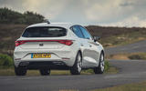 Seat Leon 2020 road test review - on the road rear Seat Leon 2020 road test review - on the road rear
