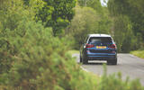 Alpina XD3 2019 UK road test review - on the road rear