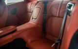 Aston Martin DBS Superleggera 2018 road test review - rear seats