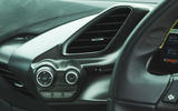Ferrari 488 Pista 2019 road test review - climate control vents