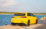Mercedes-AMG A35 2018 review - static rear