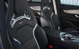 Mercedes-AMG GLC 63 S road test review front seats