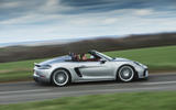 Porsche 718 Spyder 2020 road test review - on the road side