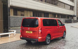 Vauxhall Vivaro Life 2019 road test review - static rear