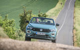 Volkswagen T-Roc Cabriolet 2020 road test review - on the road front