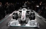 Mercedes GP shows F1 livery