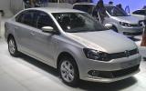 no title VW Polo saloon at Moscow