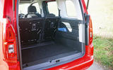 Vauxhall Combo Life 2018 road test review - boot cover off
