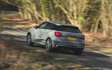Audi SQ2 2019 road test review - cornering rear