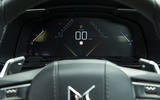 DS 7 Crossback 2018 road test review instrument cluster