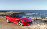 Ferrari Portofino review static beach
