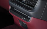 Lexus LS500h 2018 road test review centre console detail