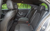 Mercedes-Benz A-Class 2018 road test review rear seats