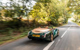 Morgan Aero GT 2018 review - action rear