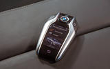 BMW 8 Series Coupé 2019 road test review - display key