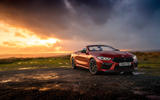 BMW M8 Competition convertible 2020 road test review - static BMW M8 Competition convertible 2020 road test review - static