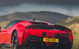 28 Ferrari SF90 Stradale 2021 road test review on road rear