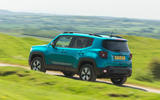 28 Jeep Renegade 4xe 2021 RT on road rear