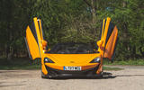 McLaren 600LT Spider 2019 road test review - doors