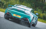 29 Aston Martin Vantage F1 2021 RT cornering rear 29 Aston Martin Vantage F1 2021 RT cornering rear